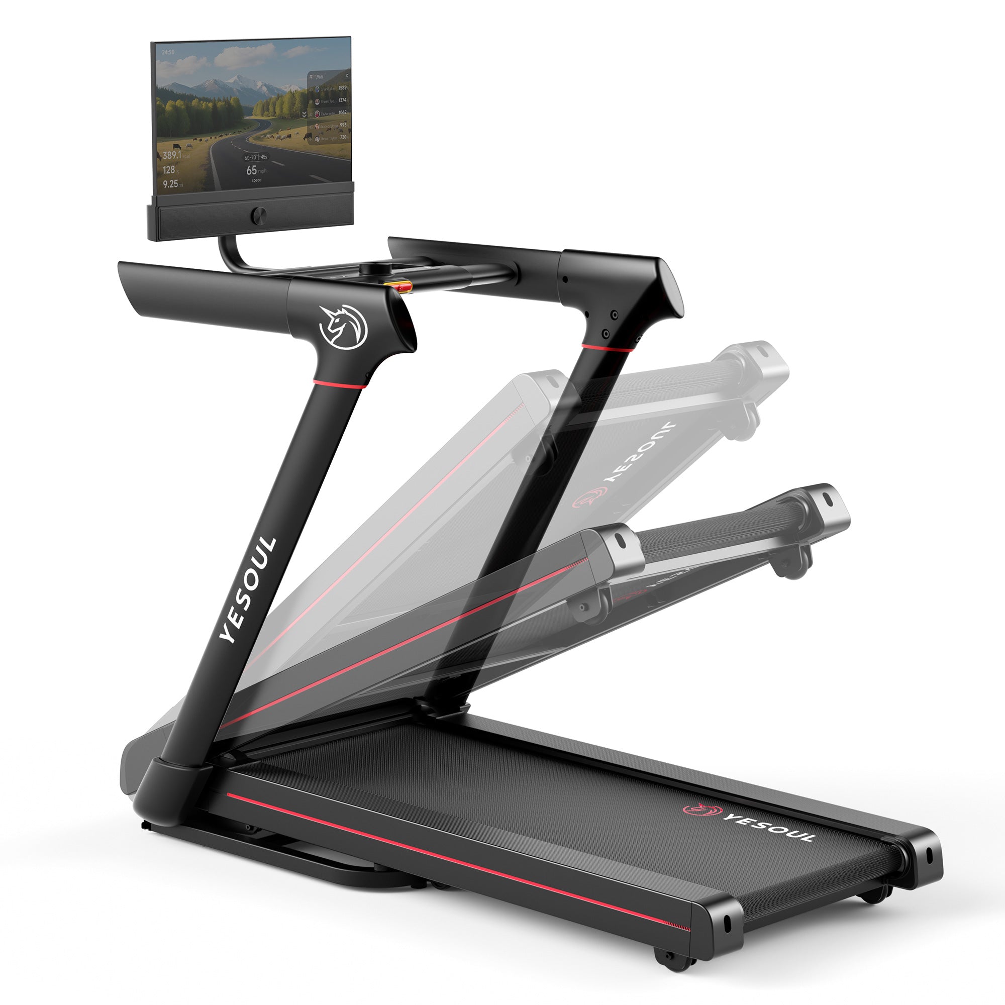 Cinta de correr Yesoul T3 Plus con inclinación automática del 10 %