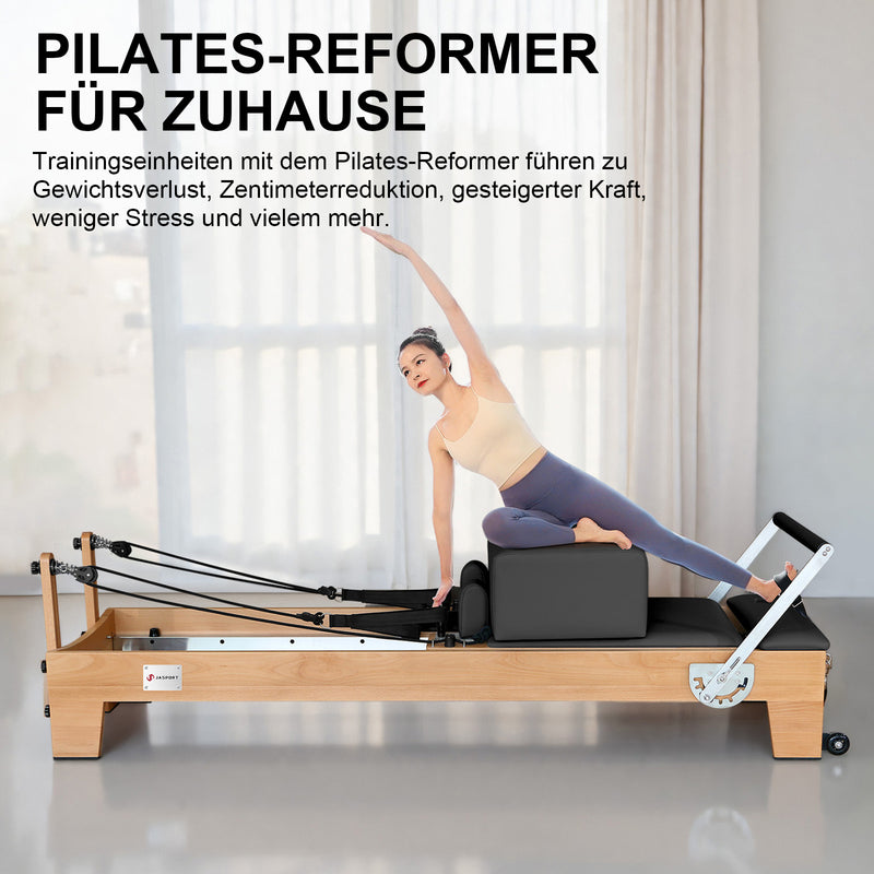 JASPORT P80 Reformer Pilates de madera de haya