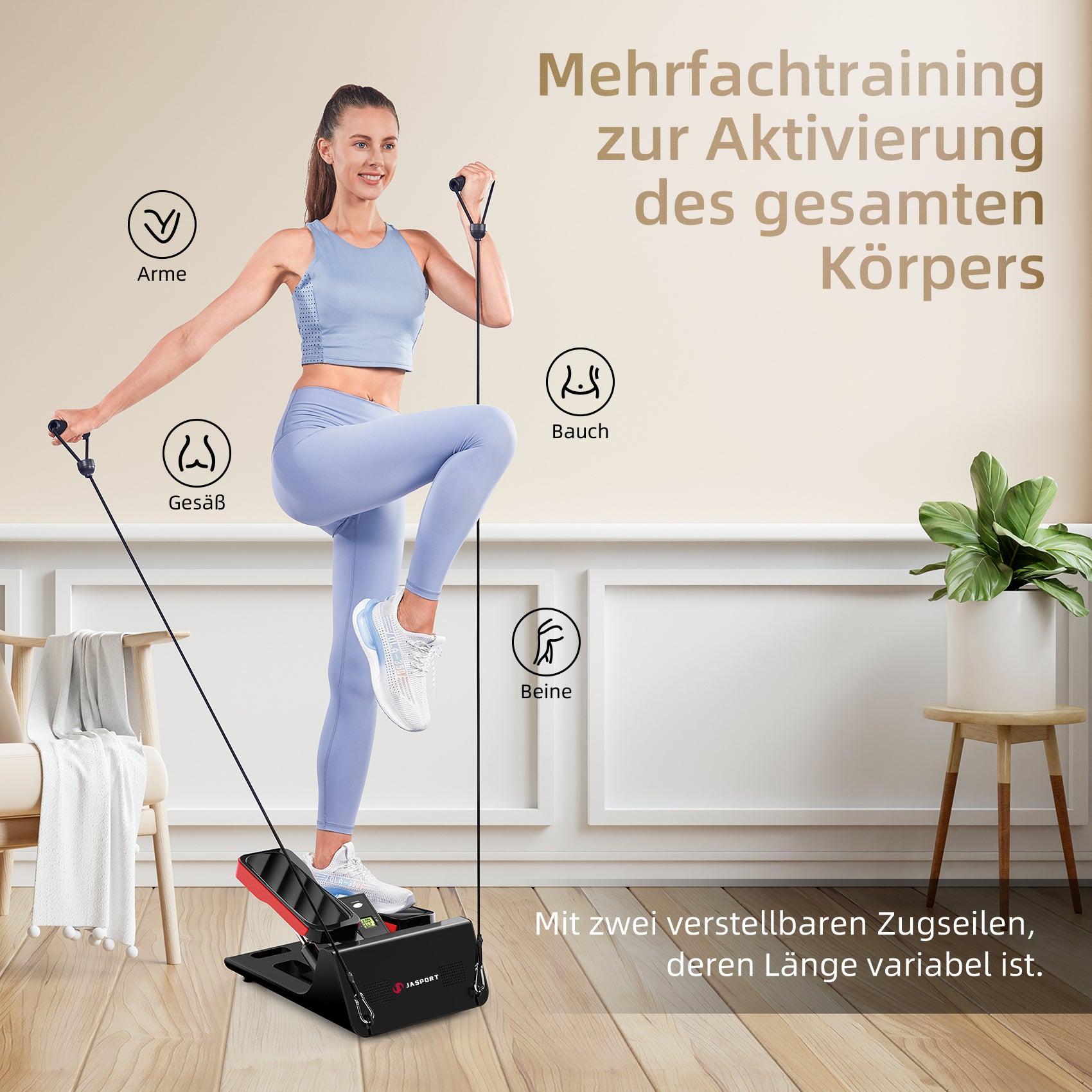 Mini stepper JASPORT ST3 para el hogar