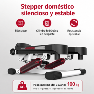 Mini stepper JASPORT ST1 para uso doméstico (modelo blanco)