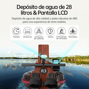 JASPORT R3 Máquina de Remo de Agua Plegable para Casa (Sapeli)