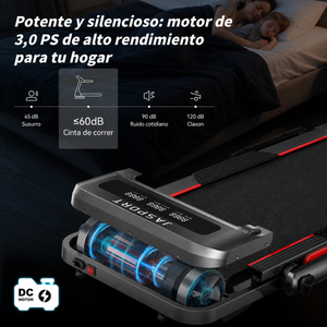 Cinta de correr 2 en 1 JASPORT GL3H para uso doméstico