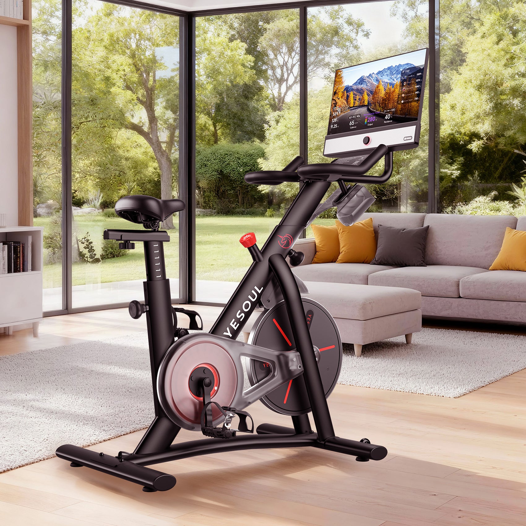 JASPORT × YESOUL Bicicleta G1M Plus (bicicleta + pantalla)