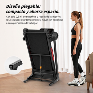 JASPORT L4 cinta de correr plegable para el hogar