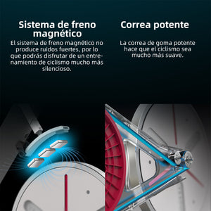 JASPORT S3 Bicicleta indoor inteligente – Blanco