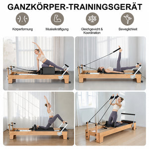 JASPORT P80 Reformer Pilates de madera de haya