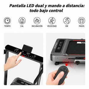 Cinta de correr 2 en 1 JASPORT GL3H para uso doméstico