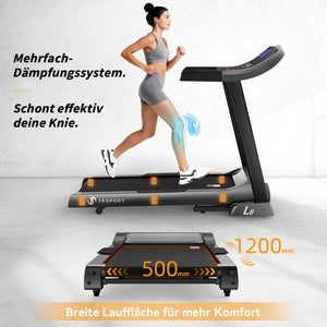 Cinta de correr plegable JASPORT L6 para el hogar