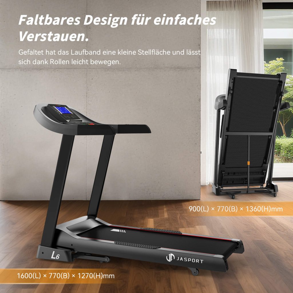 Cinta de correr plegable JASPORT L6 para el hogar