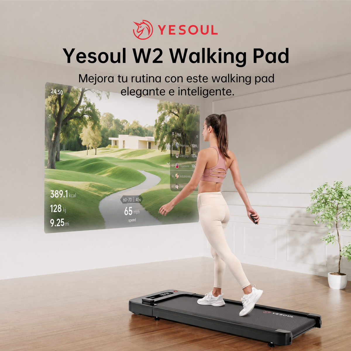 Walking Pad YESOUL W2 para el hogar