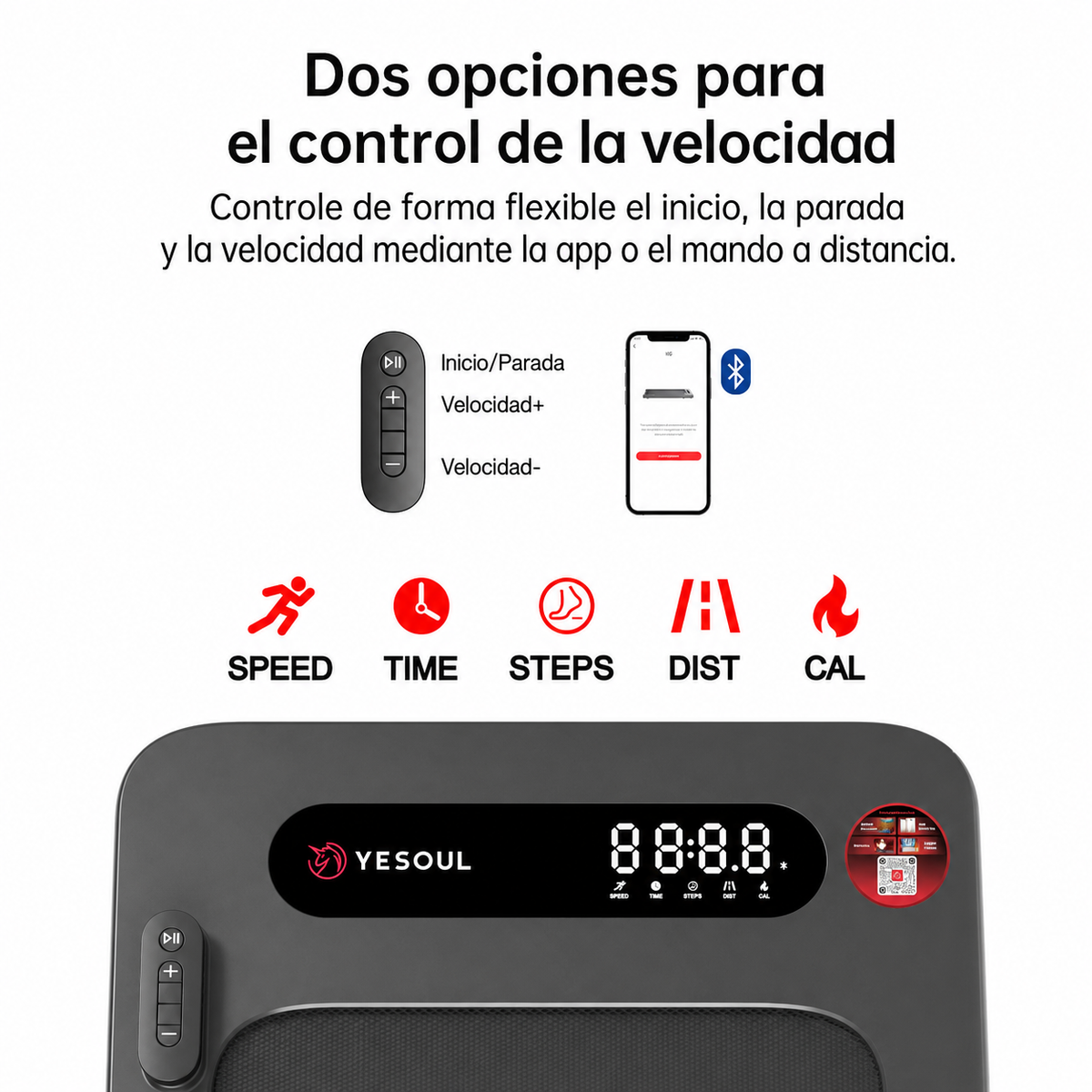 Walking Pad YESOUL W2 para el hogar